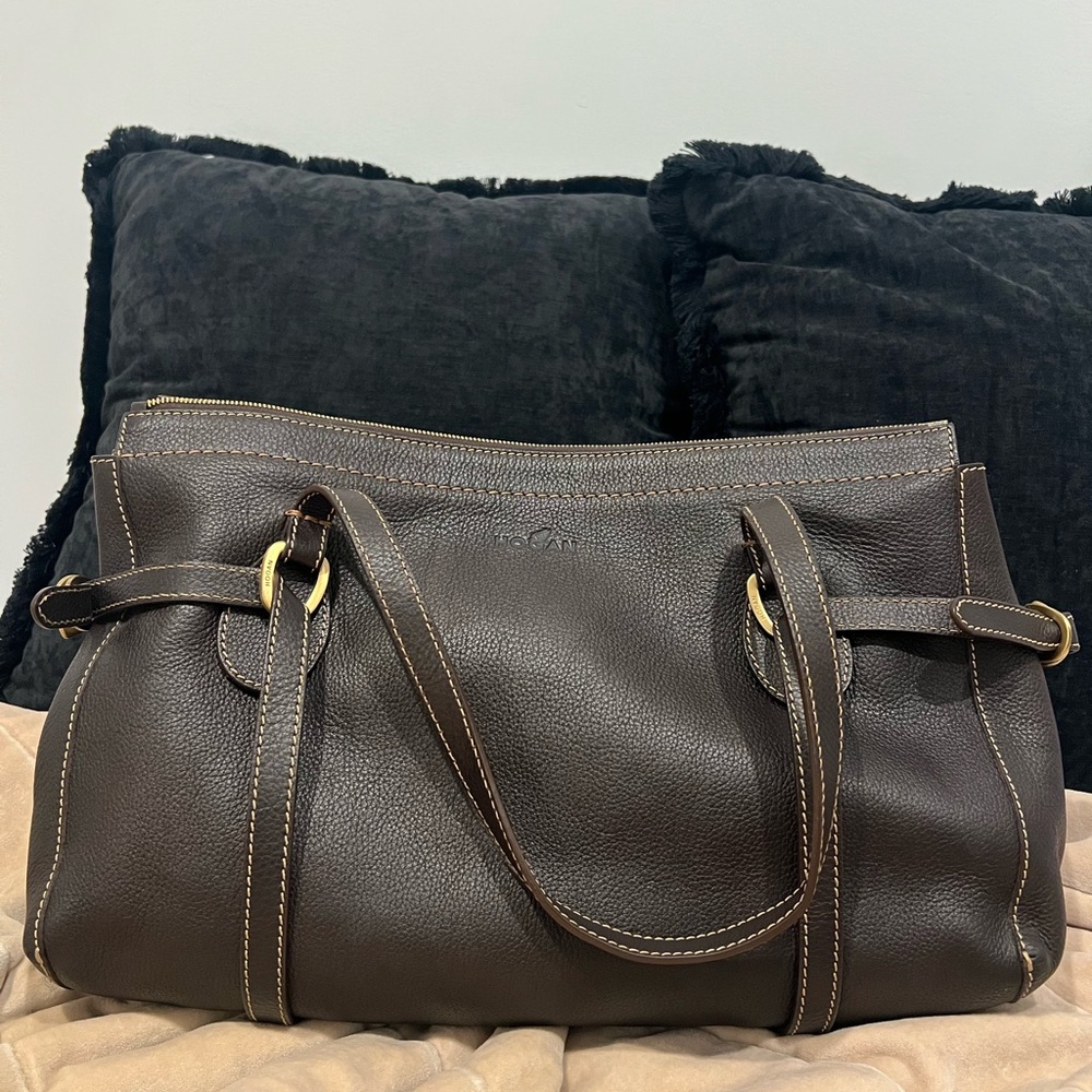 Hogan Brown Leather Bag